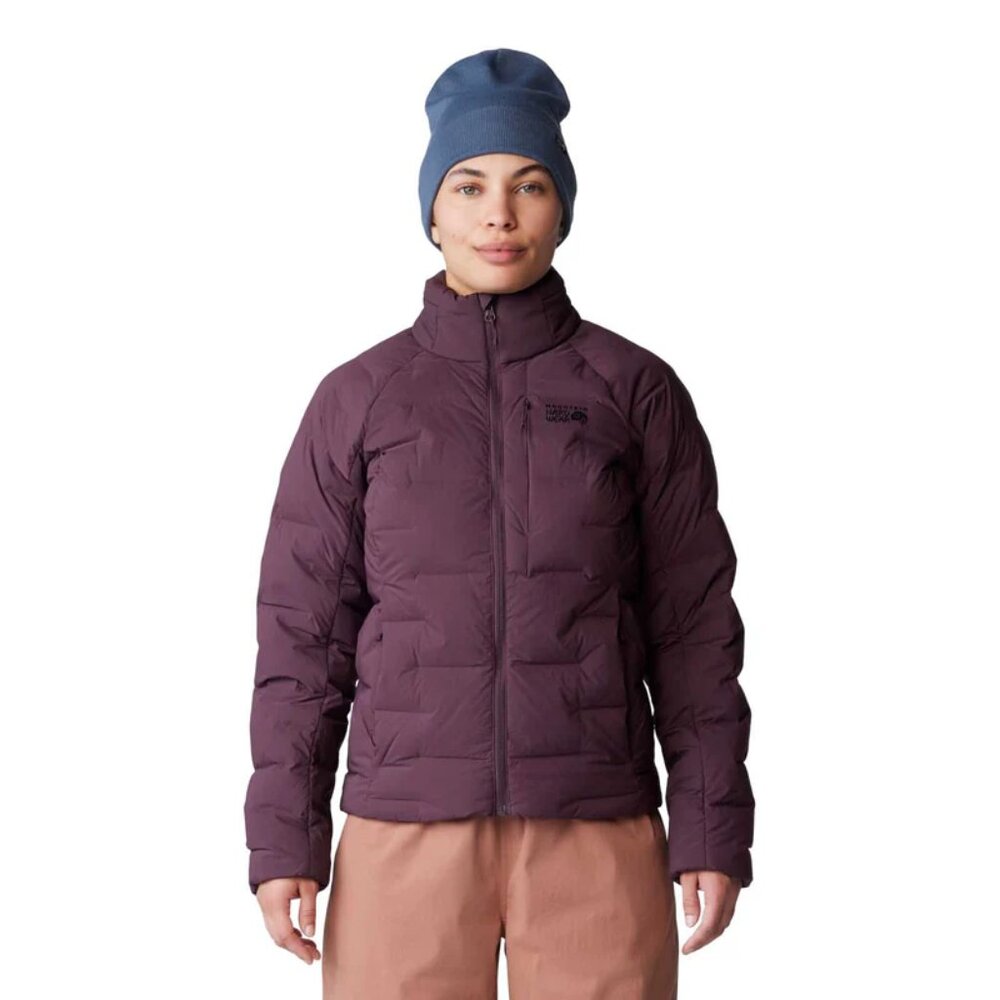 Mountain Hardwear Women’s Stretchdown High-Hip Jacket Purple Size XS